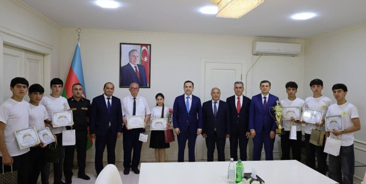 Respublika çempionları ilə görüş keçirildi